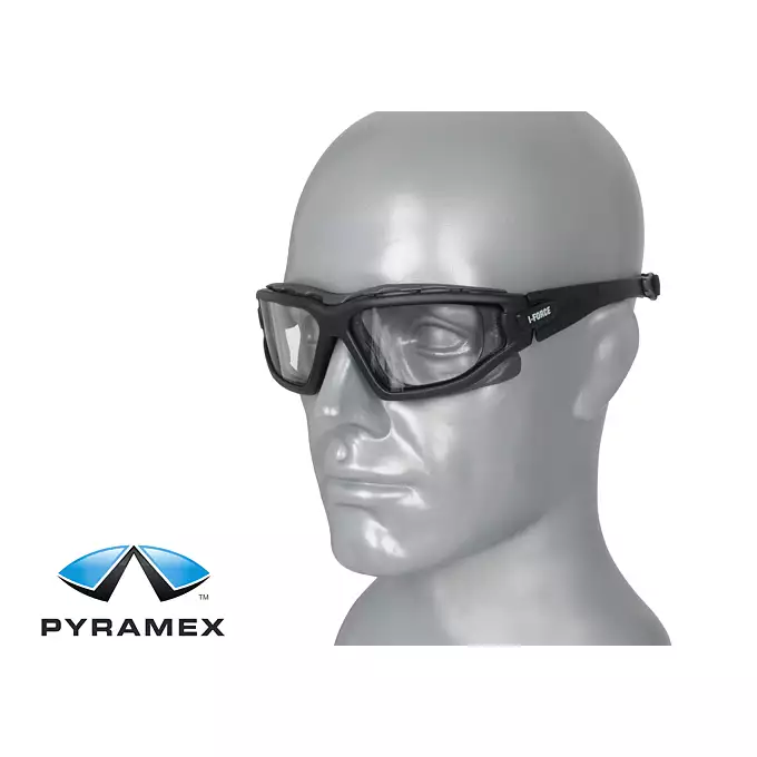 Ballistic Eyewear I-Force H2X Anti-Fog Dual Pane - Clear [PYRAMEX]