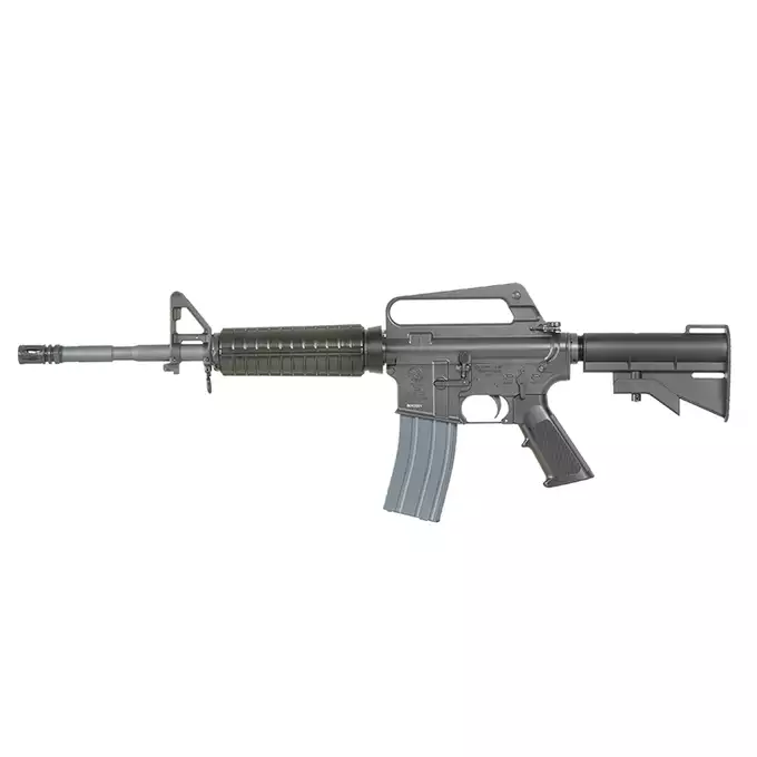 [Zestaw] Gazowa Replika Karabinka Colt M723 CGS Lightning Series - Black [EMG] + Magazynek AR15 Green Gaz do karabinków gazowych CGS, MWS - Black [CGS]