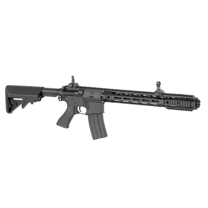[Zestaw] CM.518 Sport Line, GEN-2 [CYMA] + Stalowy magazynek Mid-Cap na 150 kulek do serii AR-15/M4 - Black
