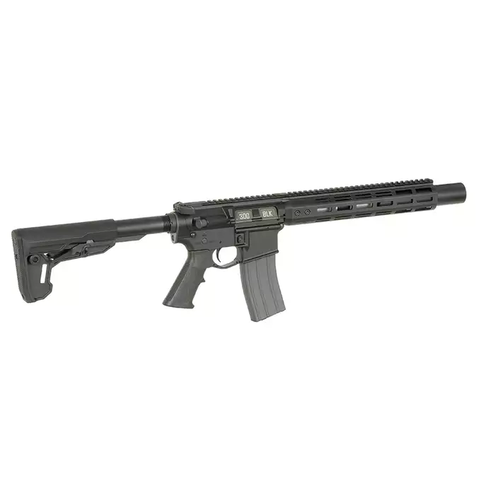 [Zestaw] Replika karabinka Noveske N4 NSR-SD MWS Gen3 GBBR - Black [EMG] + Magazynek na Green Gaz do Karabinków Double Eagle MWS 35 kulek - Black [DE]