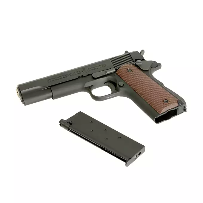[Zestaw] Replika pistoletu Colt M1911 A1 U.S. Army GBB [Army Armament] + Magazynek na Green Gaz do serii 1911 [Army Armament]