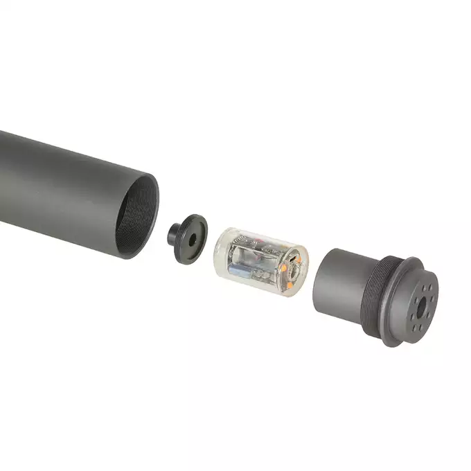 [Zestaw] Replika pistoletu maszynowego STEN MK2 SOE Loop stock Full Steel - Grey [AGM] + Akumulator airsoftowy 25C 1200mAh 3S1P 11.1V LiPo T Plug + Ładowarka V3+ do akumulatorów LiPo/LiFe [IPower]