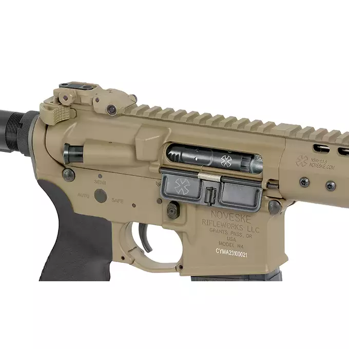 [Zestaw] Replika Karabinka Noveske 13.7" Gen III INFIDEL Eshooter ETU, GEN-2 - FDE [EMG] + Ładowarka V3+ do akumulatorów LiPo/LiFe [IPower] + AKUMULATOR AIRSOFTOWY 25C 800MAH 3S1P 11.1V LIPO GENS ACE G-TECH T-PLUG