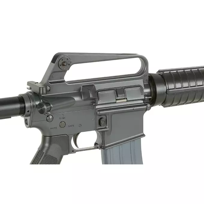 [Zestaw] Gazowa Replika Karabinka Colt M723 CGS Lightning Series - Black [EMG] + Magazynek AR15 Green Gaz do karabinków gazowych CGS, MWS - Black [CGS]