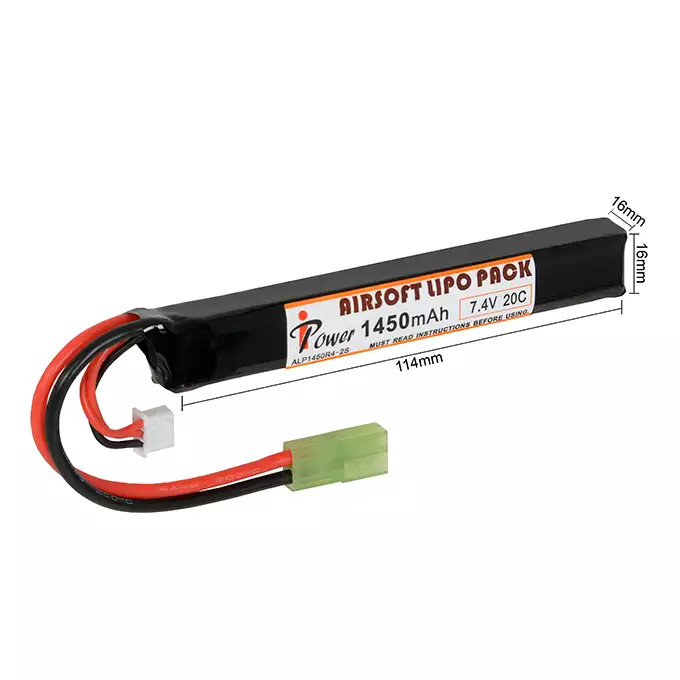 [Zestaw] BY-811 [Double Bell] + Akumulator Li-Po 1450mAh 7.4V 20C -Stick [IPower] + Ładowarka V3+ do akumulatorów LiPo/LiFe [IPower] + Kulki 0,23g - 3000 szt PROSLICK [P&amp;J]