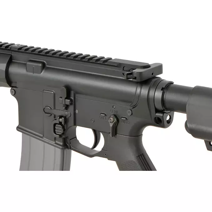 [Zestaw] Replika Knight's Armament KS-1 13" GBB - Czarna [WELL PRO] + Magazynek STANAG o pojemności 30 kulek do replik GBBR [Well Pro]
