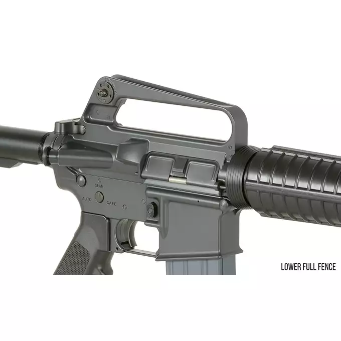 [Zestaw] Gazowa Replika Karabinka Colt M733 Commando CGS Lightning Series - Black [EMG] + Magazynek AR15 Green Gaz do karabinków gazowych CGS, MWS - Black [CGS]