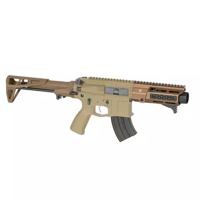 [Zestaw] Karabinek ASG M923A DEK762 7.62 / 300 BLK Falcon 3.0 ETU - Tan [Double Eagle] + Akumulator Li-Po 1100mAh 11,1V 20C - Deans [IPower] + Ładowarka IP3025 - LiPo/LiFe/NiMH 25W/3A [IPower] + Kulki 0,23g - 3000 szt PROSLICK [P&amp;J]