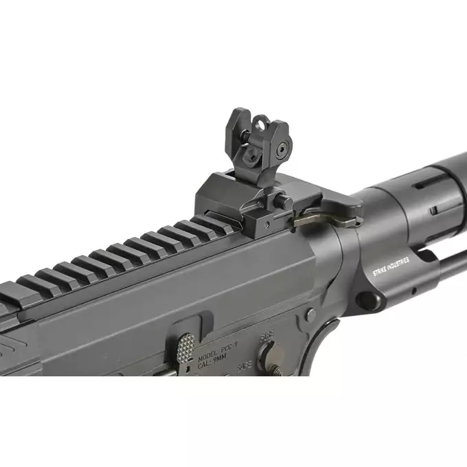 [Zestaw] Replika Strike Industries x PWS Viper PDW 4" Eshooter ETU, GEN-2 - Black [EMG] + Ładowarka V3+ do akumulatorów LiPo/LiFe [IPower] + AKUMULATOR AIRSOFTOWY 25C 800MAH 3S1P 11.1V LIPO GENS ACE G-TECH T-PLUG