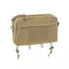 Dwukieszeniowa ładownica z panelem montażowym, Laser Cut - Tan [8FIELDS]