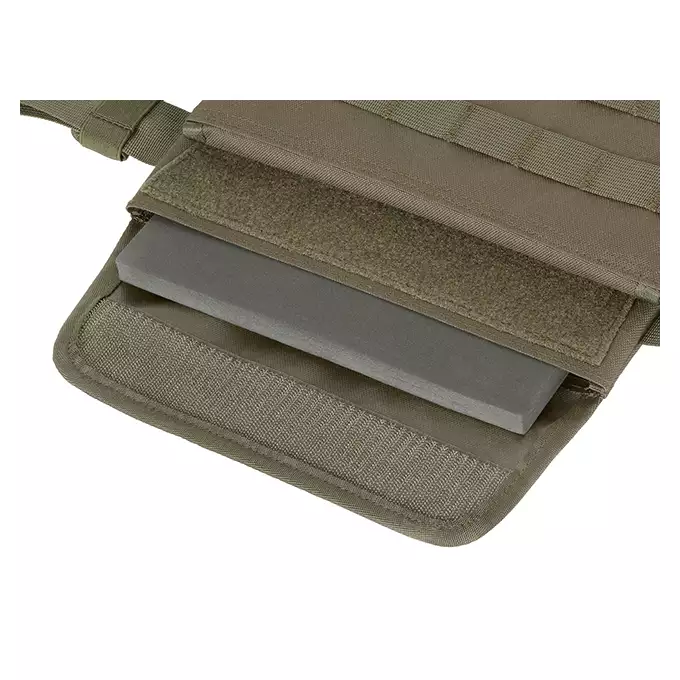 Simple Plate Carrier with Dummy Soft Armor Inserts - Ranger Green [8FIELDS]