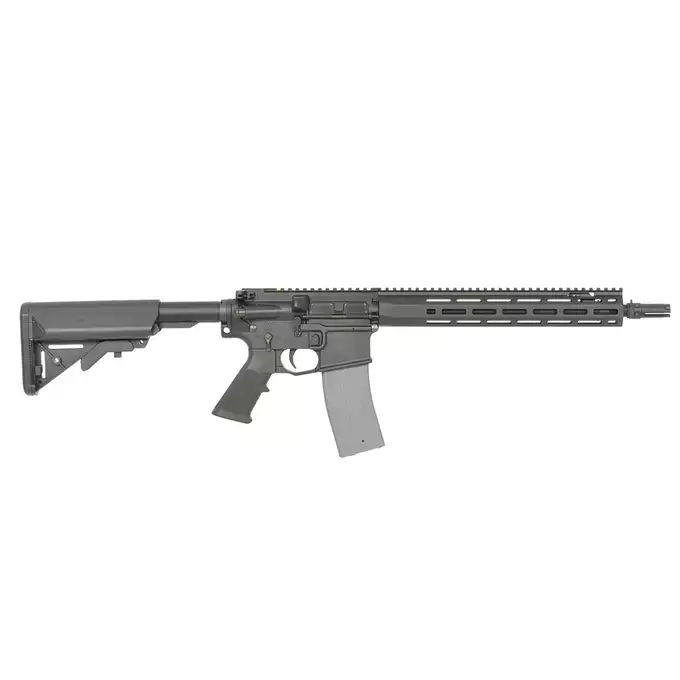 [Zestaw] Replika Knight's Armament KS-1 13" GBB - Czarna [WELL PRO] + Magazynek STANAG o pojemności 30 kulek do replik GBBR [Well Pro]