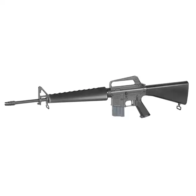 [Zestaw] Gazowa Replika Karabinka Colt 603/XM16E1 - Black [CGS] + Krótki magazynek STANAG 20 kulek Green Gas MWS/CGS - [CGS]