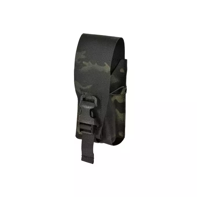Ładownica na replikę granatu M18 / butelkę 0,5 l Laser Cut MOLLE - Multicamo Black [8FIELDS]
