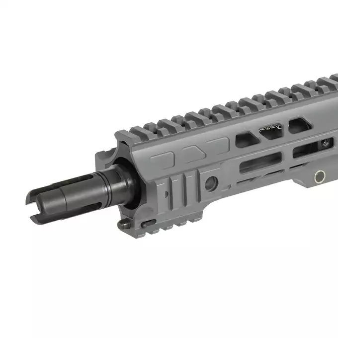 [Zestaw] Replika karabinka SAI GRY 6,5" SBR ESHOOTER ETU, GEN-2 - Grey [EMG] + Ładowarka V3+ do akumulatorów LiPo/LiFe [IPower] + AKUMULATOR AIRSOFTOWY 25C 800MAH 3S1P 11.1V LIPO GENS ACE G-TECH T-PLUG