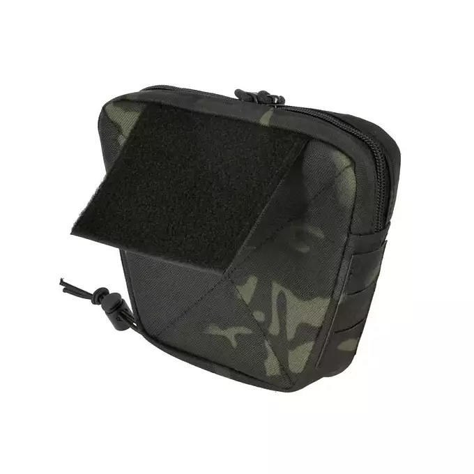 [Zestaw] Jump Plate Carrier Cummerbund - MB [8FIELDS] + Otwarta potrójna ładownica na magazynki 5.56 - MB [8FIELDS] + Dolna kieszeń użytkowa na akcesoria z linkami shockcord, Laser Cut - Multicamo Black [8FIELDS]