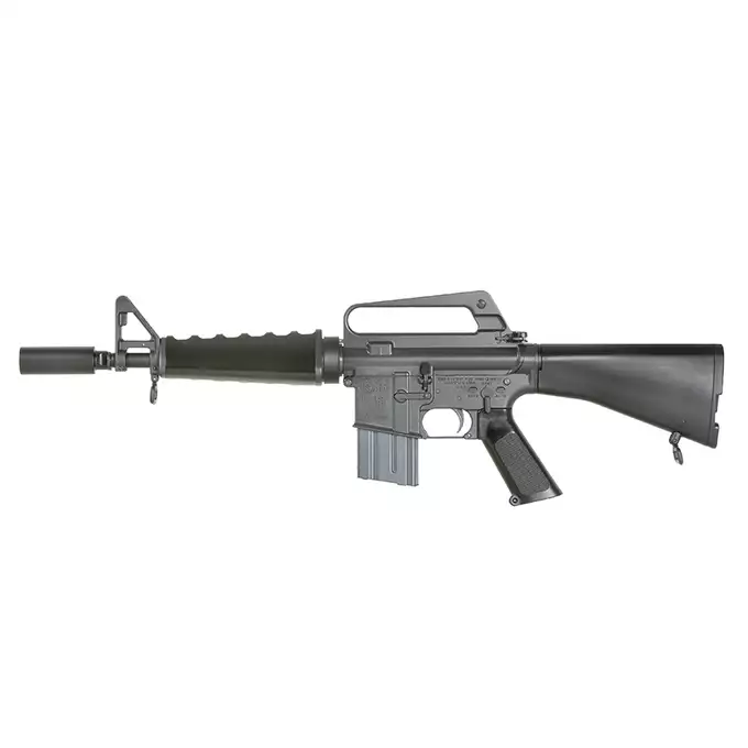 [Zestaw] Gazowa Replika Karabinka Colt 607/GX-5857 - Black [EMG] + Single Point Airsoft Red Dot - OEG [JJ Airsoft]