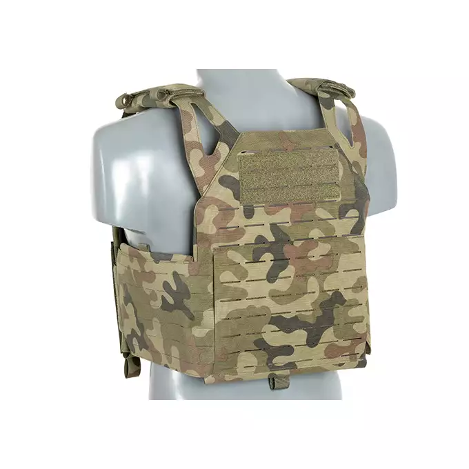 Laser-Cut “Buckle Up" Operator Plate Carrier with AR15/AK Magazine Pouch — WZ93 [8Fields]