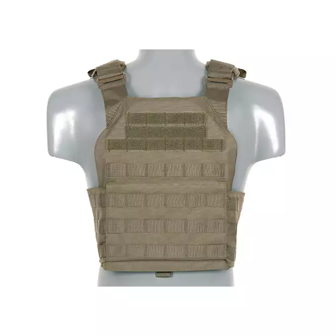 [Zestaw] Buckle Up Assault Plate Carrier Cummerbund - Ranger Green [8FIELDS] + Panel Buckle-up COMPACT - wkład na 3 magazynki, MOLLE Laser Cut - Ranger green [8FIELDS] + Dolna kieszeń użytkowa na akcesoria z linkami shockcord, Laser Cut - Ranger Green [8FIELDS]