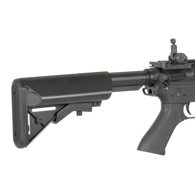 [Zestaw] CM.518 Sport Line, GEN-2 [CYMA] + Stalowy magazynek Mid-Cap na 150 kulek do serii AR-15/M4 - Black