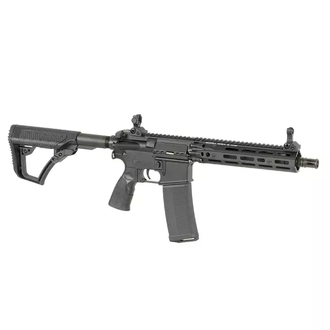 [Zestaw] Replika Daniel Defense MK18 RIII 10.3" Eshooter ETU, GEN-2 - Black [EMG] + Ładowarka V3+ do akumulatorów LiPo/LiFe [IPower] + AKUMULATOR AIRSOFTOWY 25C 800MAH 3S1P 11.1V LIPO GENS ACE G-TECH T-PLUG