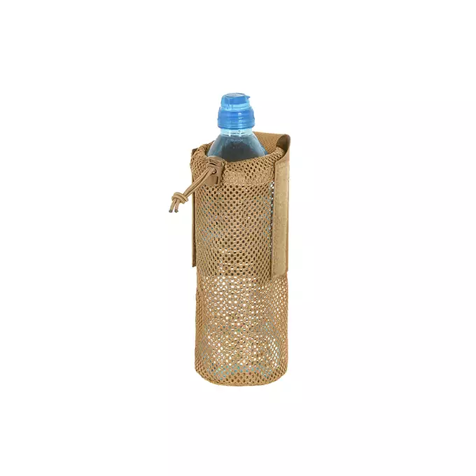 Foldable Bottle Pouch, dual mounting system, Laser Cut - TAN [8FIELDS]