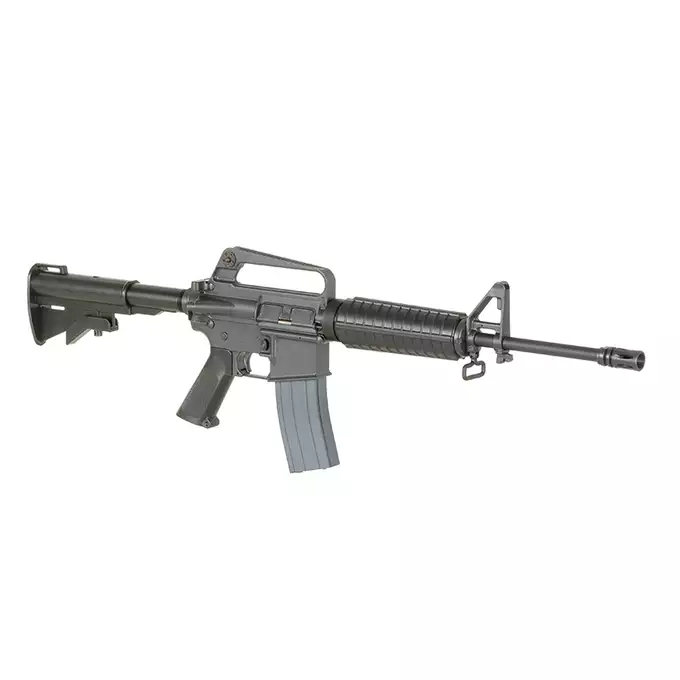 [Zestaw] Gazowa Replika Karabinka Colt M653 CGS Lightning Series - Black [CGS] + Magazynek AR15 Green Gaz do karabinków gazowych CGS, MWS - Black [CGS]