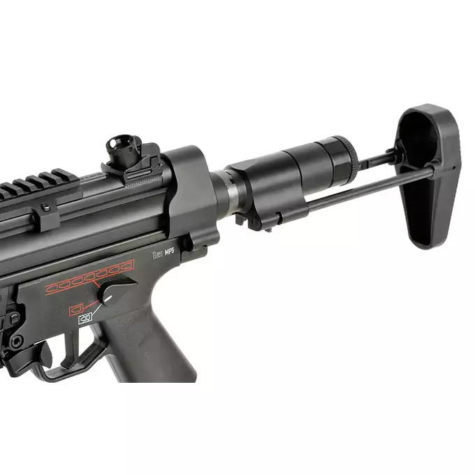 [Zestaw] Replika MP5 CM.041G ESHOOTER ETU, GEN-2, Licencjonowane Przez UMAREX - [CYMA] + Ładowarka V3+ do akumulatorów LiPo/LiFe [IPower] + Akumulator Li-Po 1100mAh 11,1V 20C - Deans [IPower]