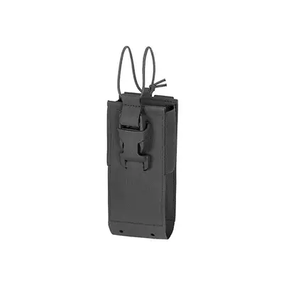 Open-Top Laser Cut Radio Pouch - Black [8FIELDS]