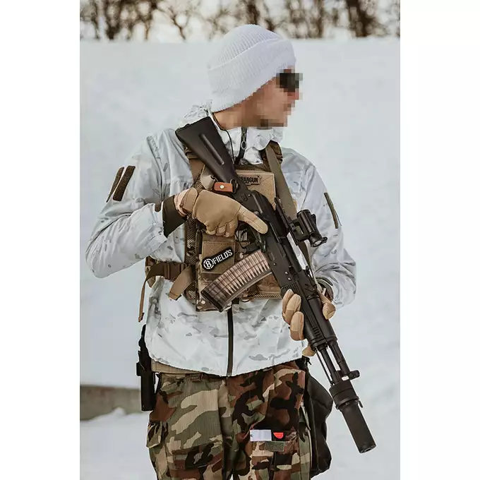[Zestaw] Replika Karabinka AK-105 Sports Line ETU [S&amp;T] + Akumulator Li-Po 1100mAh 11,1V 20C [IPower] + Ładowarka V3+ do akumulatorów LiPo/LiFe [IPower] + Kulki 0,23g - 3000 szt PROSLICK [P&amp;J]