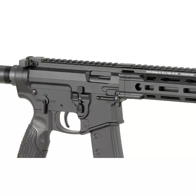 [Zestaw] Replika PCC Daniel Defense MWS GBB 13,5"- Black [EMG] + Magazynek PCC Daniel Defense Green Gas 40 kulek [DE]