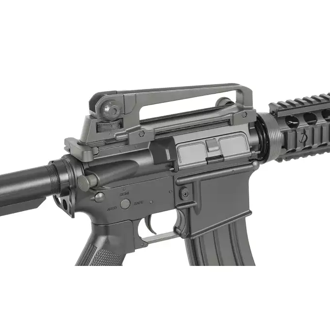 [Zestaw] CM.507 Sport Line, GEN-2 [CYMA] + Stalowy magazynek Mid-Cap na 150 kulek do serii AR-15/M4 - Black