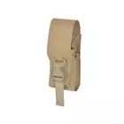 Ładownica na replikę granatu M18 / butelkę 0,5 l Laser Cut MOLLE - TAN [8FIELDS]