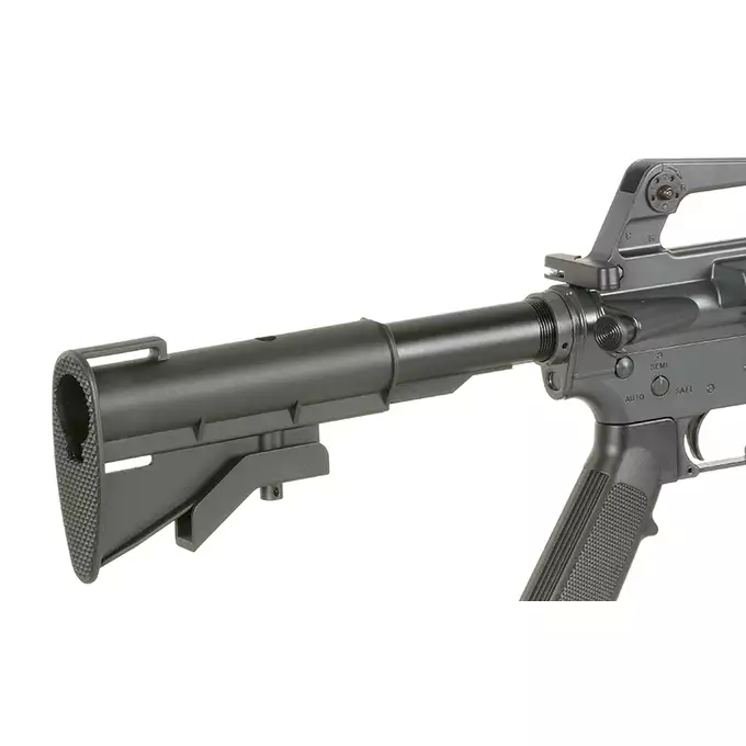 [Zestaw] Gazowa Replika Karabinka Colt M733 Commando CGS Lightning Series - Black [EMG] + Magazynek AR15 Green Gaz do karabinków gazowych CGS, MWS - Black [CGS]