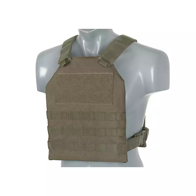 Simple Plate Carrier with Dummy Soft Armor Inserts - Ranger Green [8FIELDS]