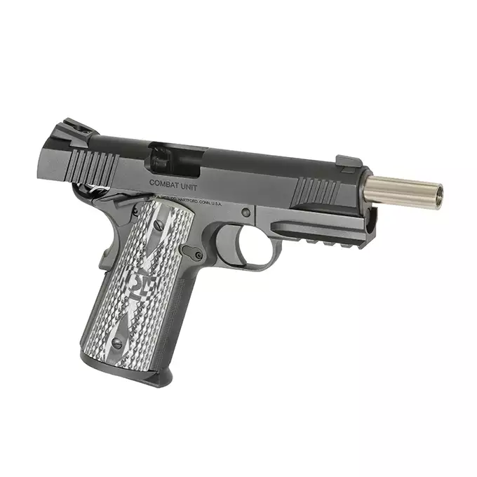 [Zestaw] Licencjonowana replika pistoletu Colt M45A1 Combat Unit [Army Armament] + Magazynek na Green Gaz do R48 [Army Armament]