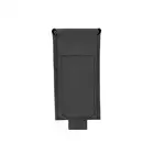 Foldable Bottle Pouch, dual mounting system, Laser Cut - Black [8FIELDS]