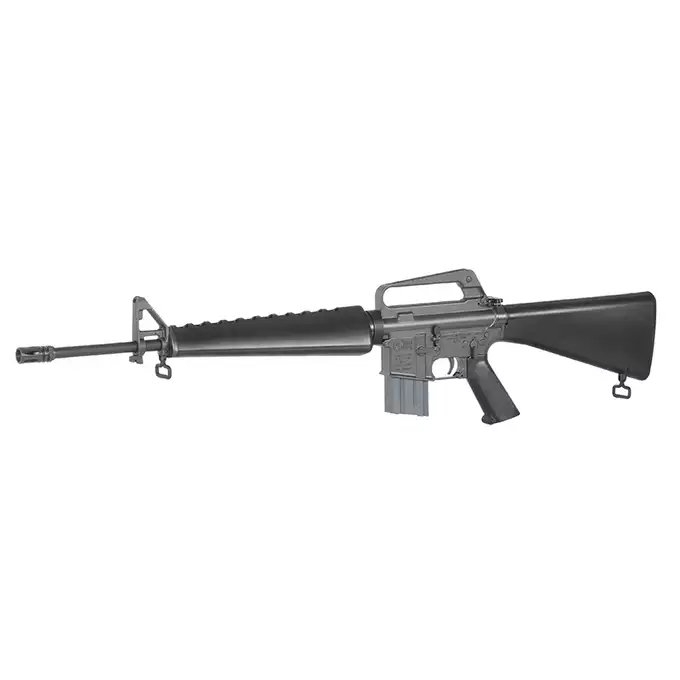 [Zestaw] Gazowa Replika Karabinka Colt M603/M16A1 - Black [EMG] + Krótki magazynek STANAG 20 kulek Green Gas MWS/CGS - [CGS]