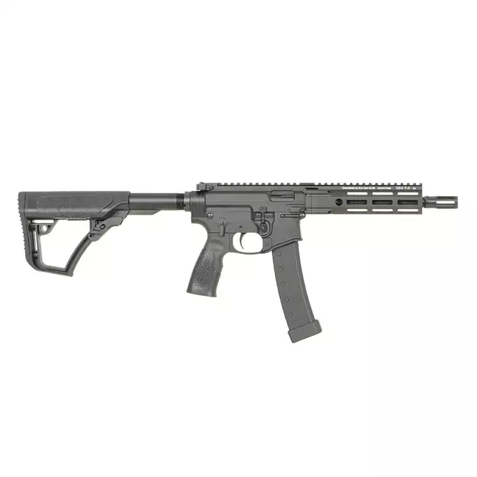 [Zestaw] Replika PCC SBR Daniel Defense MWS GBB - Black [EMG] + Magazynek PCC Daniel Defense Green Gas 40 kulek [DE]