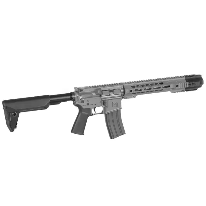 [Zestaw] Replika karabinka SAI GRY 10,5" GBB CGS Lightning Series  - [EMG] + Magazynek AR15 Green Gaz do karabinków gazowych CGS, MWS - Black [CGS]