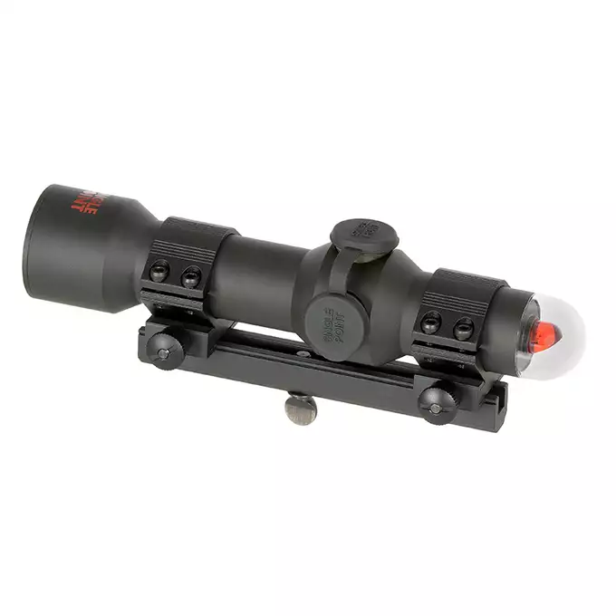 [Zestaw] Gazowa Replika Karabinka Colt 610/GAU-5A/A - Black [EMG] + Single Point Airsoft Red Dot - OEG [JJ Airsoft]