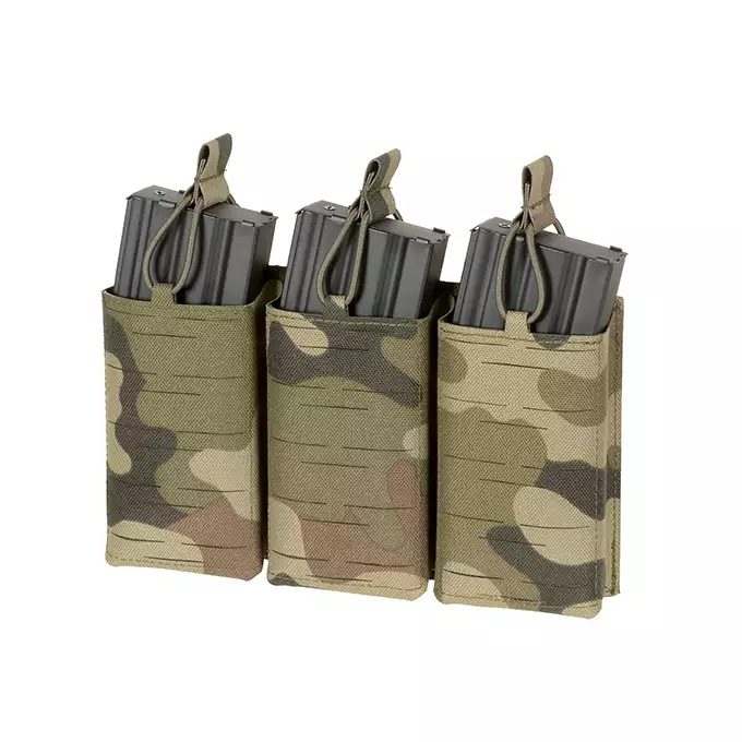 Laser-Cut Panel with 3 AR15 Magazine Pouches - WZ93 [8Fields]