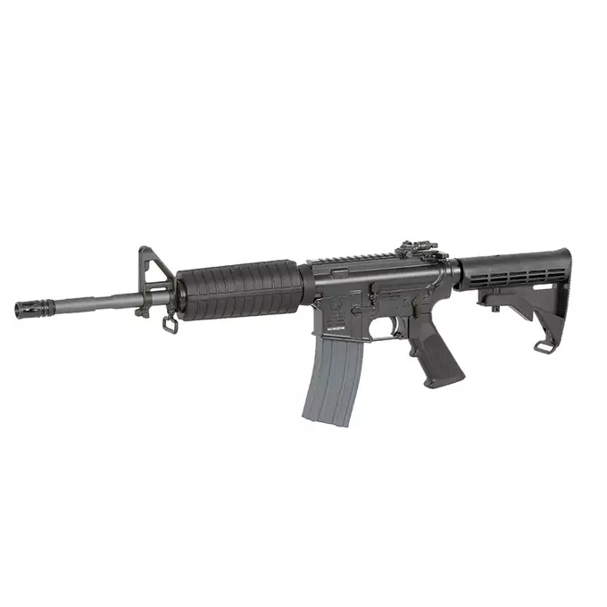 [Zestaw] Replika Karabinka Colt M4A1 14.5" GBB CGS Lightning Series - [CYBERGUN] + Magazynek AR15 Green Gaz do karabinków gazowych CGS, MWS - Black [CGS]