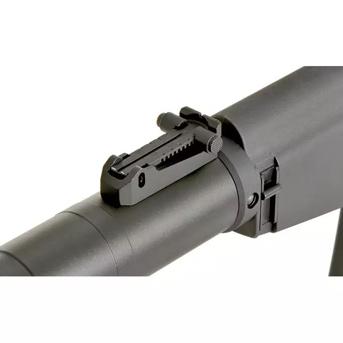 [Zestaw] Replika Karabinka AS VAL Tracer - Black [S&amp;T] + Magazynek mid-cap 100 kulek - VSS/VAL - długi [S&amp;T]