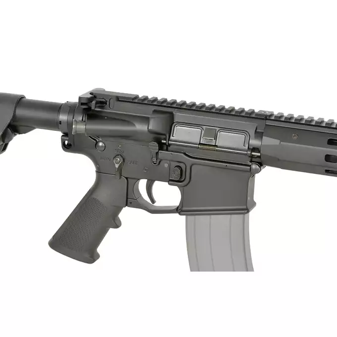 [Zestaw] Replika Knight's Armament KS-3 9,5" GBB - Czarna [WELL PRO] + Magazynek STANAG o pojemności 30 kulek do replik GBBR [Well Pro]