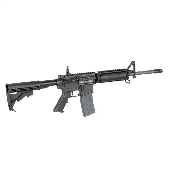 [Zestaw] Replika karabinka Colt M4RIS 14,5" GBB CGS Lightning Series - [CYBERGUN] + Magazynek AR15 Green Gaz do karabinków gazowych CGS, MWS - Black [CGS]