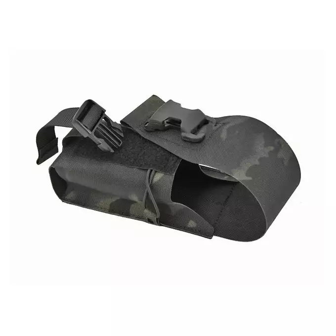 M18 Grenade / 0.5 L Bottle Pouch Laser Cut MOLLE - Multicamo Black [8FIELDS]