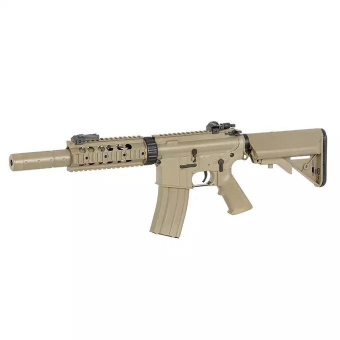 [Zestaw] CM.513 Sport Line, GEN-2 - TAN [CYMA] + Ładowarka V3+ do akumulatorów LiPo/LiFe [IPower] + Akumulator airsoftowy 25C 1200mAh 3S1P 11.1V LiPo T Plug