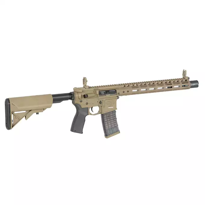 [Zestaw] Replika Karabinka Noveske 13.7" Gen III INFIDEL Eshooter ETU, GEN-2 - FDE [EMG] + Ładowarka V3+ do akumulatorów LiPo/LiFe [IPower] + AKUMULATOR AIRSOFTOWY 25C 800MAH 3S1P 11.1V LIPO GENS ACE G-TECH T-PLUG