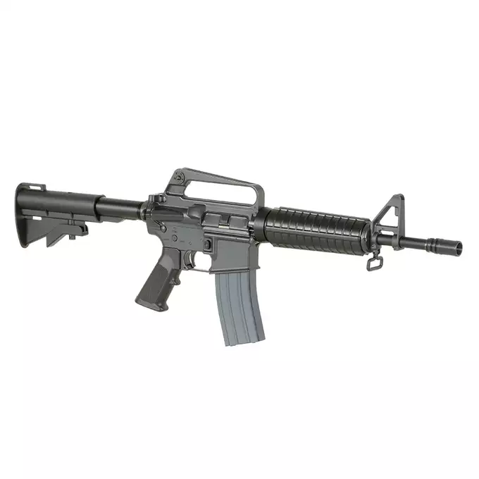[Zestaw] Gazowa Replika Karabinka Colt M733 Commando CGS Lightning Series - Black [EMG] + Magazynek AR15 Green Gaz do karabinków gazowych CGS, MWS - Black [CGS]